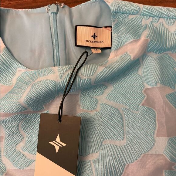 Tuckernuck Cyan Fil Coupe Harper Bell Sleeve Blouse NWT - Picture 6 of 6